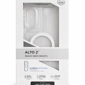 Nimbus9 Alto 2 Case Moto G Play 2024 Clear 16ft Drop Protection NEW